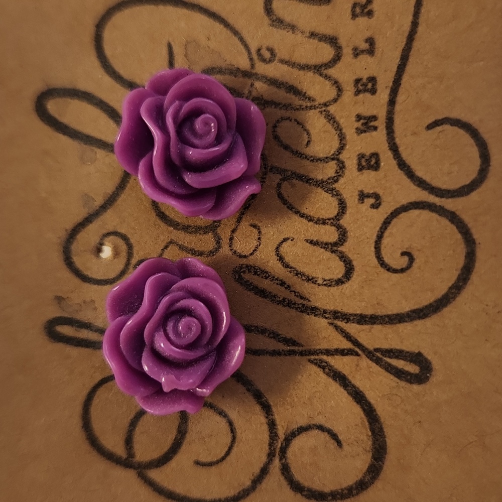 Rose Earrings